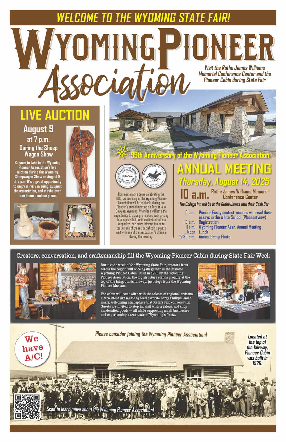 080425 WYOPIONEER Pioneer Asociation Events Poster PROOF1