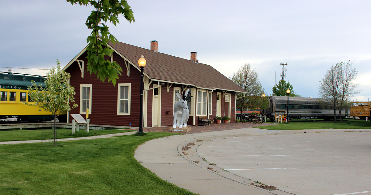 Douglas Railroad Museum in historic depot
