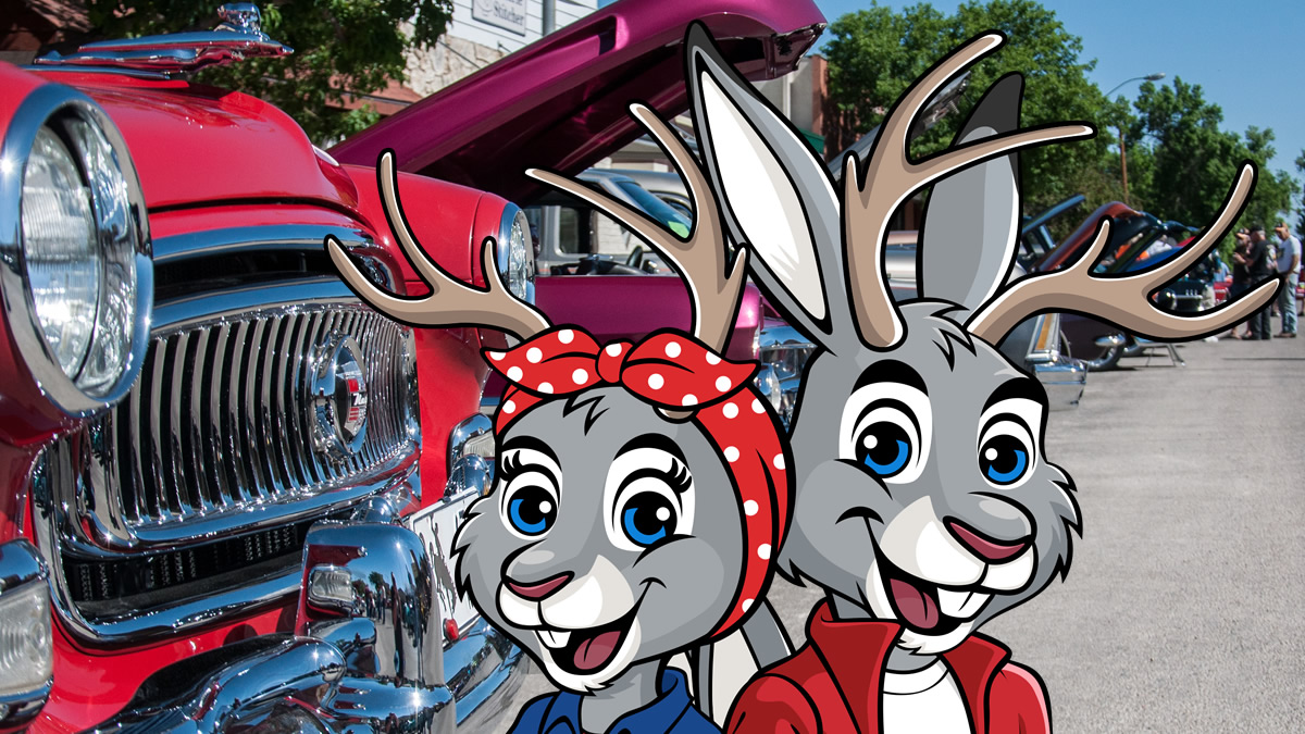Collect Jackalope Stickers