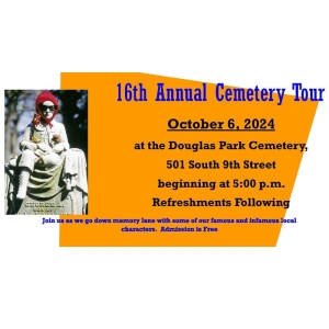 16th Annual Cemetery Tour!